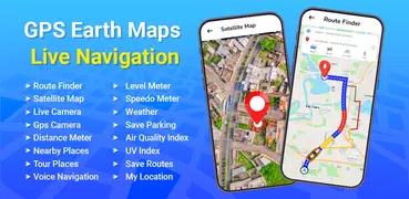 GPS Earth Maps Live Navigation