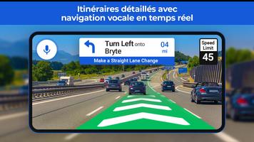 GPS Terre Carte La navigation capture d'écran 1