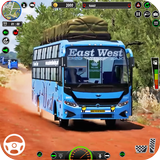 ônibus offroad jogo de ônibus ícone