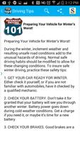 Driving 101- Safe Driving Tips скриншот 1