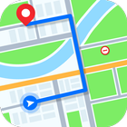 Voice Navigation, Live Traffic Driving Maps أيقونة