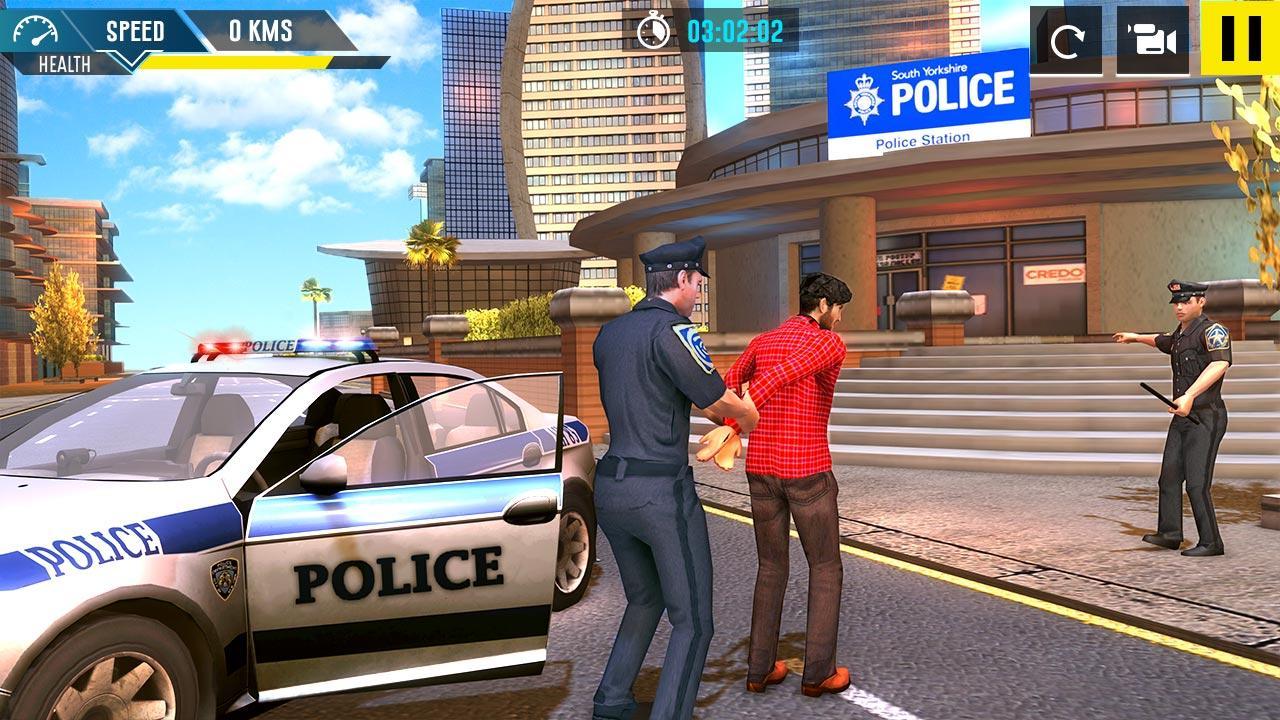 Polisi Kejahatan Kota Mengemudi - Police Car Drive screenshot 14.