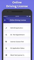 Driving License Apply Online capture d'écran 1