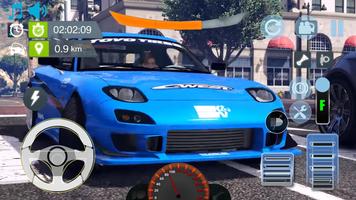 Real City Mazda Driving Simulator 2019 الملصق