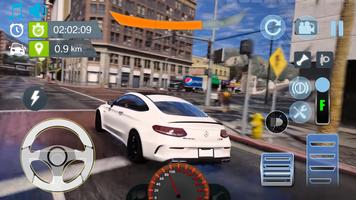 Real City Mercedes Driving Simulator 2019 الملصق