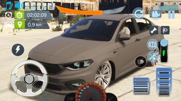 Real City Fiat Driving Simulator 2019 ポスター