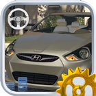 Real City Hyundai Driving Simulator 2019 圖標