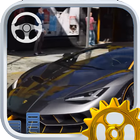 Real City Lamborghini Driving Simulator 2019 icône