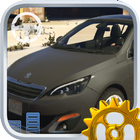 Real City Peugeot Driving Simulator 2019 icône