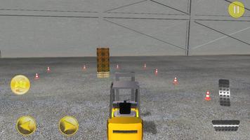 3D Forklift Parking Driving captura de pantalla 3
