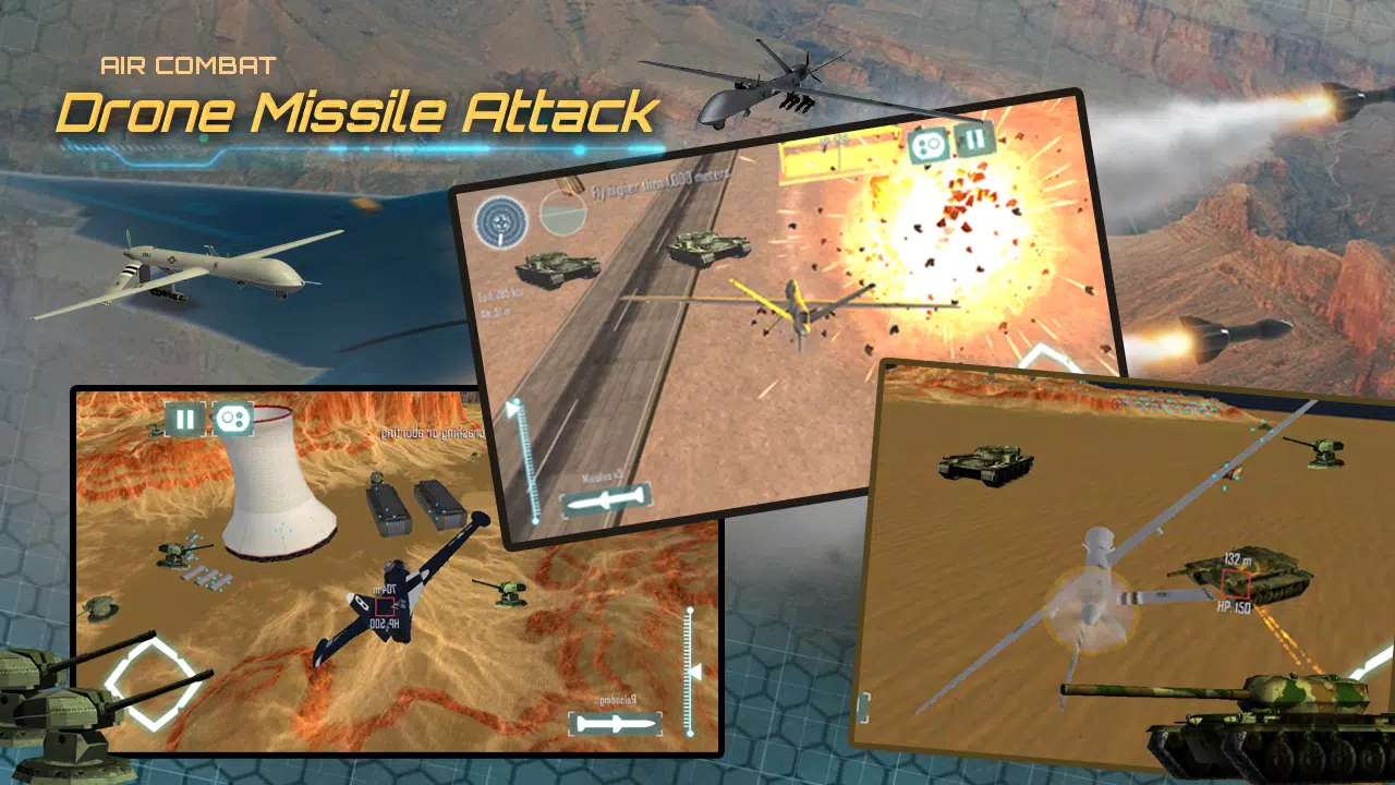 Descarga de APK de Air-Combat Drone Simulator 3D para Android