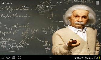 Einstein HD Live WallPaper captura de pantalla 1