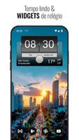 3D Flip Clock & Weather Pro Cartaz