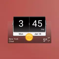 Скачать 3D Flip Clock Theme Pack 01 APK