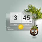 3D Flip Clock Theme Pack 02 icône