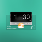 3D Flip Clock Theme Pack 03 أيقونة