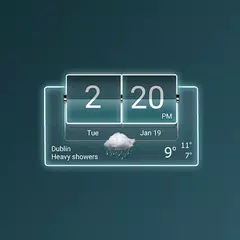 3D Flip Clock Theme Pack 04 APK download