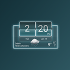 3D Flip Clock Theme Pack 04 icône