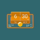 3D Flip Clock Theme Pack 05 icon