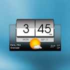 3D Flip Clock & Weather иконка