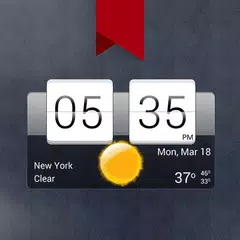 download Sense flip clock & weather Pro APK