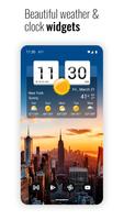 Sense Flip Clock & Weather poster
