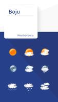Boju weather icons Cartaz
