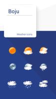 Boju weather icons โปสเตอร์