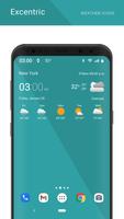 Excentric weather icons ảnh chụp màn hình 1