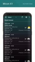Micon X1 weather icon pack скриншот 3