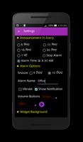 Hindi Talking Alarm captura de pantalla 2