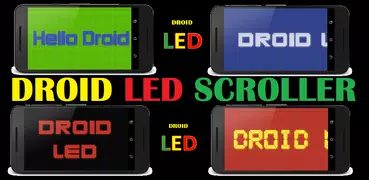 Droid LED Scroller Text
