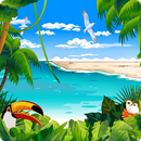 Puzzle d'aventure tropicale APK