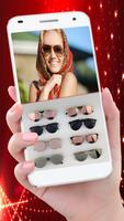 Stylish Sun Glasses Photo Edit Affiche