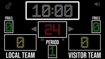 Basketball Scoreboard 스크린샷 1