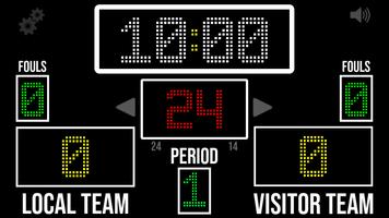 Basketball Scoreboard скриншот 1