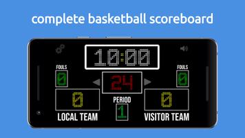 Poster Basketball Scoreboard