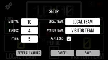 Basketball Scoreboard ảnh chụp màn hình 2