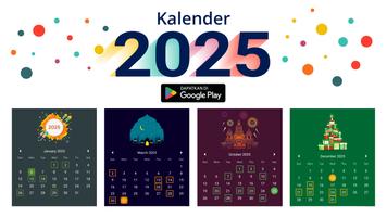 Kalender 2025 poster
