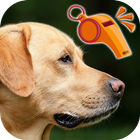 Dog whistle: high frequency generator icon