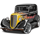 Hot Rod Puzzle Free آئیکن