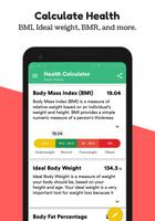 Body Mass Index & Ideal Weight poster