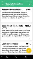 Body-Mass-Index (BMI) und Idea Screenshot 1