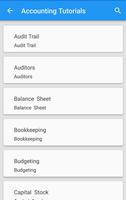 Accounting Tutorials スクリーンショット 1
