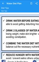 Water Diet Plan captura de pantalla 1