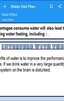 Water Diet Plan captura de pantalla 2