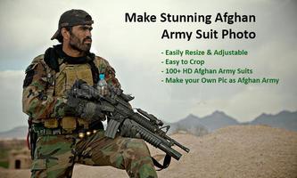 Afghan army dress editor: comm Affiche