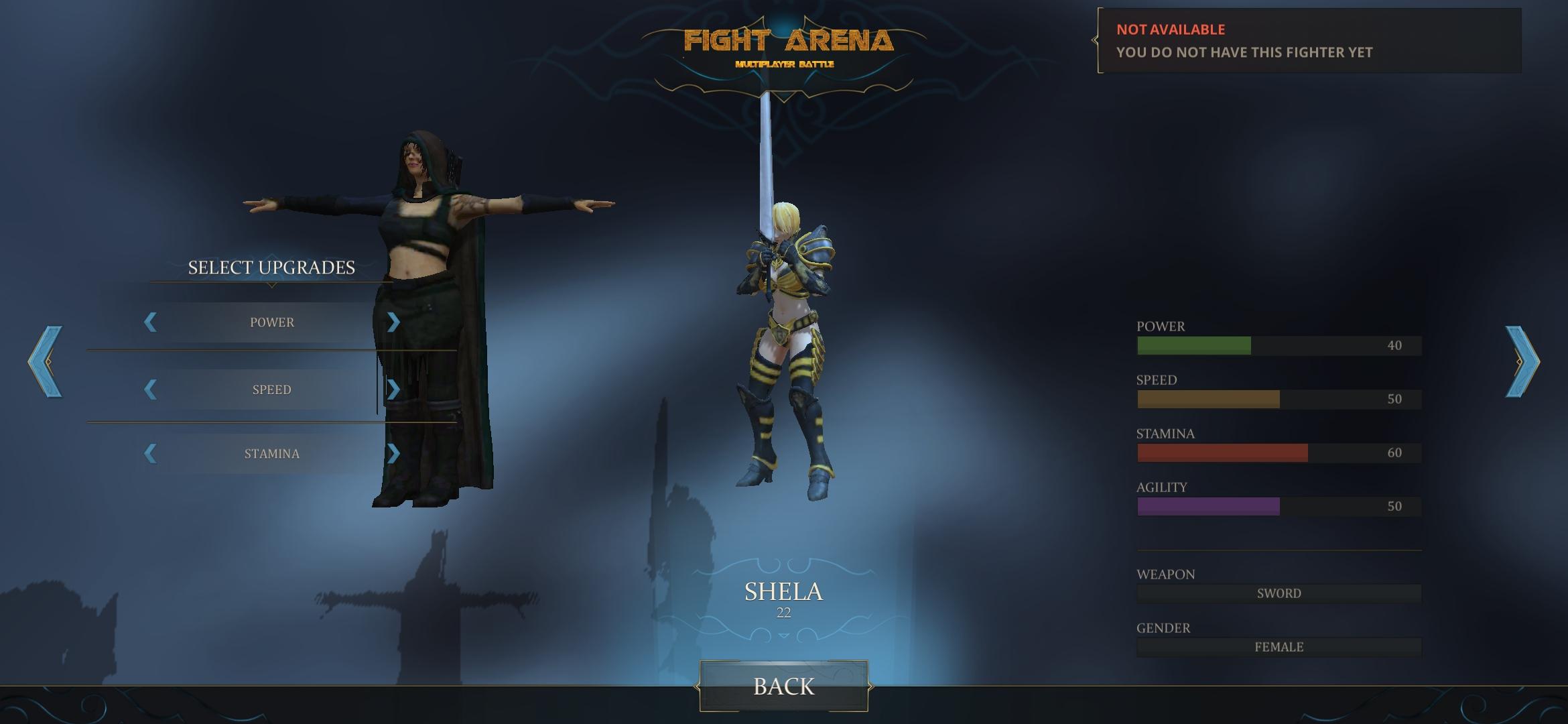 Arena fighter