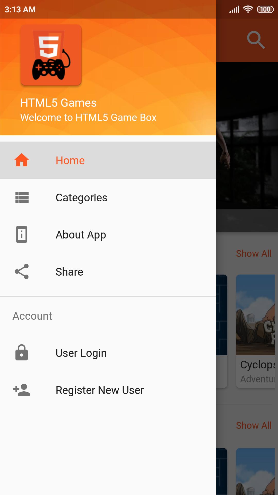 HTML5 Games Box for Android - APK Download
