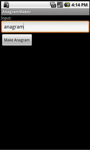 Anagram Maker for Android - APK Download
